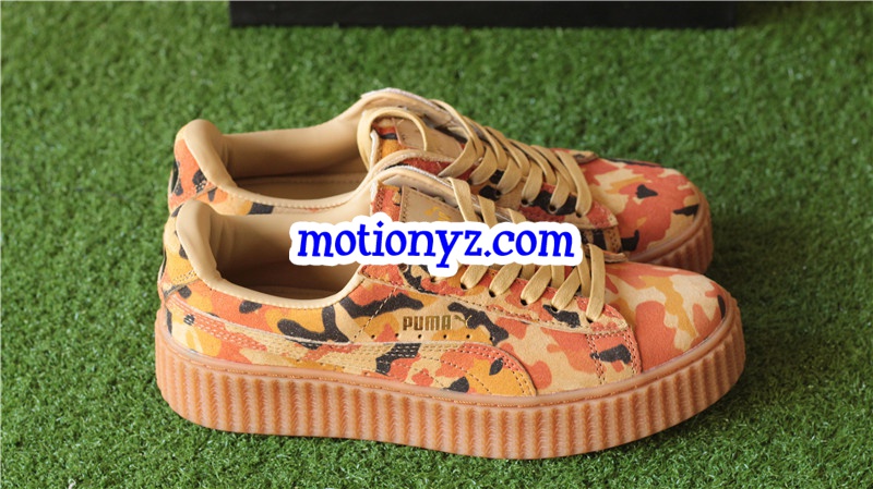 Puma Fenty Rihanna Creeper Low Camo Brown